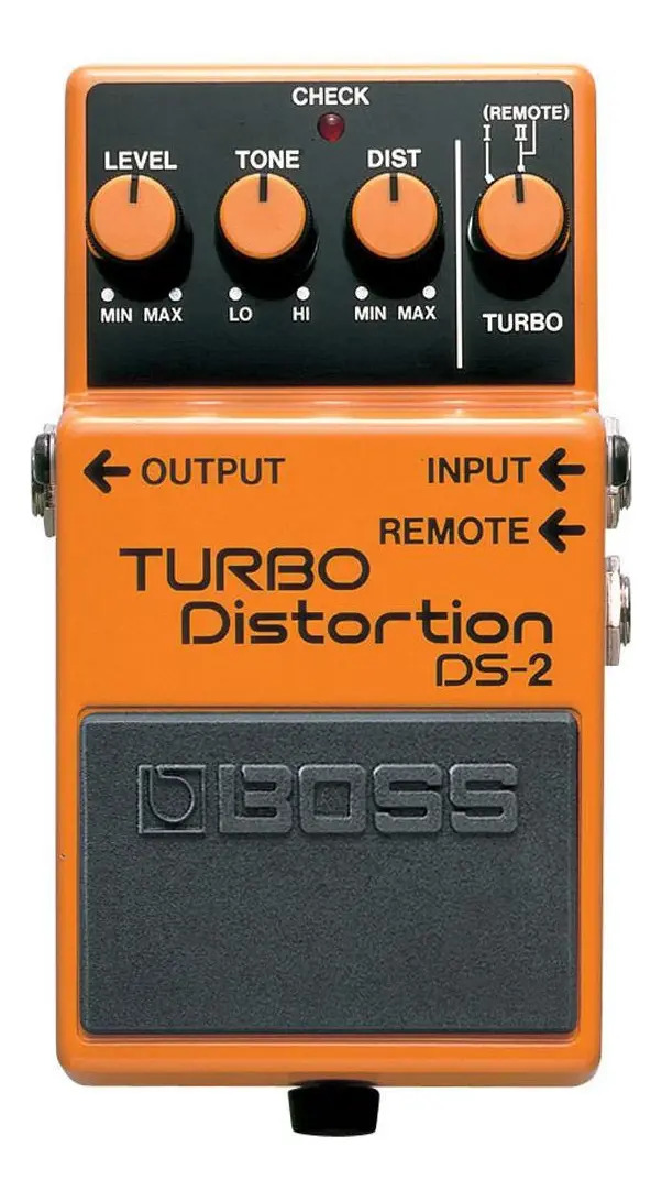 ギター BOSS TURBO Distortion DS-2 MIT Pedal de Distorção Boss DS-2 Turbo Distortion para Guitarra