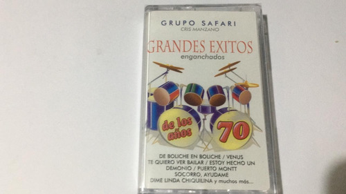 Grupo Safari Cris Manzano Grandes Exitos Cass Nuevo Cerrado