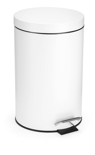 Imagen 2 de 8 de Tacho Basura Cesto Residuos 20 Litros Pedal Acero Inoxidable
