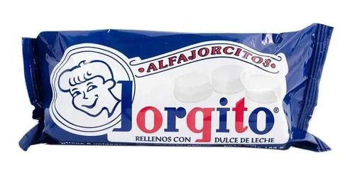 Mini Alfajor Jorgito Azucarado Tubo X 155grs