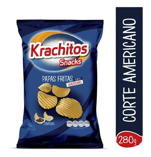 Papas Fritas Krachitos Corte Americano X 280 Gr