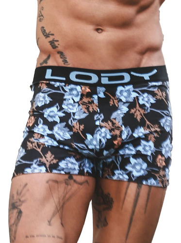 Boxer Lody Men 904 Algodón Y Lycra Estampado