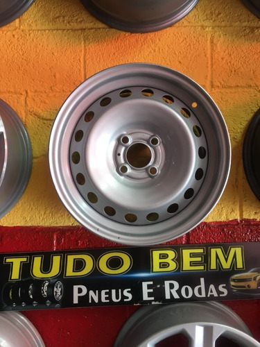 Roda De Ferro  Renault Aro 15 Sandero Logan -tudo Bem Pneus