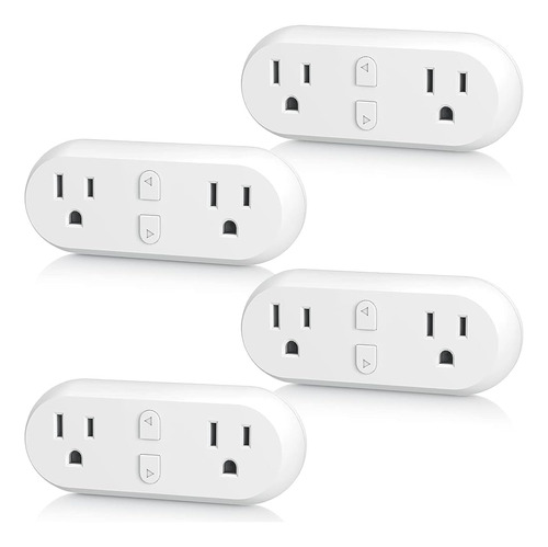 Hbn Smart Plug 15a, Wifi & Bluetooth Outlet Extender Dual So