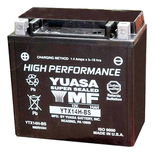 Bateria Para Moto Ytx4l-bs Yuasa