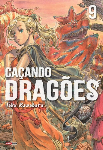 Cacando Dragões - 09, de Kawabara, Taku. Editora Panini Brasil LTDA, capa mole em português, 2021