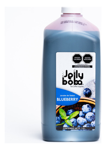 Bubbletea Jarabe Blueberry Jellyboba 1.8lt