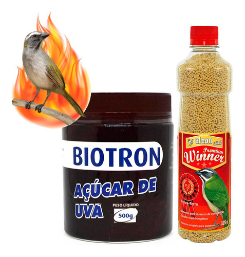 Kit Para Foguear Trinca Ferro - Alcon Winner + Açúcar De Uva
