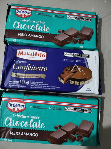 Barras De Chocolate De 1kl