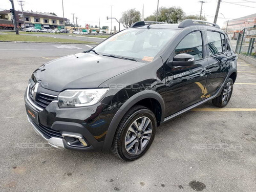 Imagem 3 de 15 de Renault Sandero Sic 16 Cvt (flex) - 2021/2022 - Preto - 1030