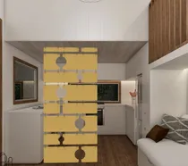 Comprar Separador De Ambiente Divisor De Habitación Colgante Biombo