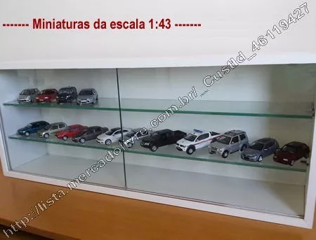 Expositor Miniaturas Escala 1:43 1:24 1:18 Nichos