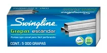 Comprar Grapa Acco Swingline Paquete Con 5000 Pzs Estandar (8 Cajas)