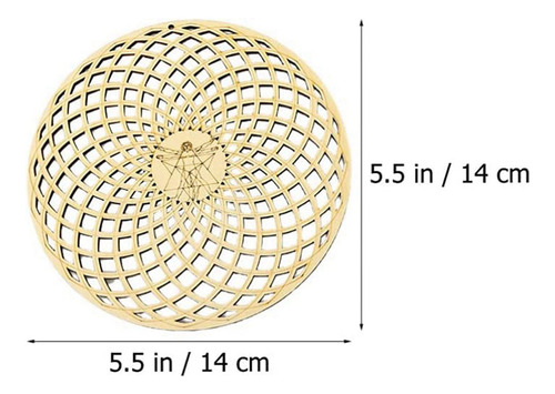 8 Piezas De Arte De Pared De Geometría Sagrada Con Forma De