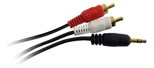Cable Nisuta Audio 2 Rca A 1 Plug 3.5 5 Metros Ns-cau355