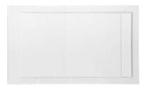 Receptaculo Aquaglass Desagote Tapa Ciega Blanco 140x70