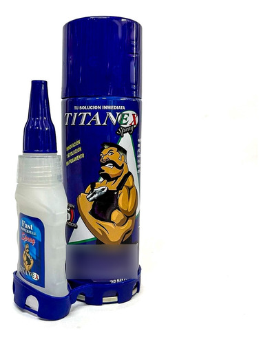 3 Und Pegante Spray Alta Resistencia Titanex Extra Pega Inst
