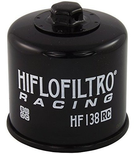 Hiflofiltro Hf138rc Filtro De Aceite De Carreras Rc