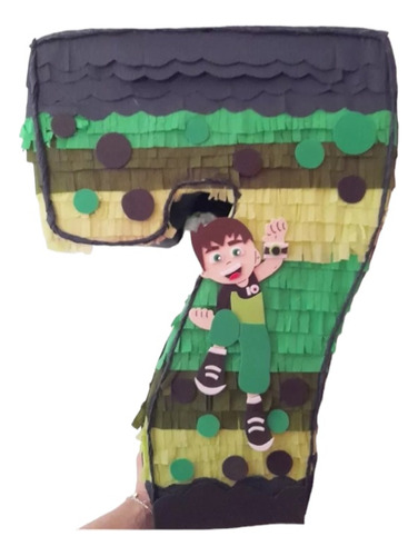 Piñata Ben10 Piñatas Numero Cotillon Ben 10 