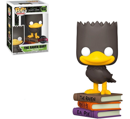 Funko Pop The Simpsons The Raven Bart Special Edition