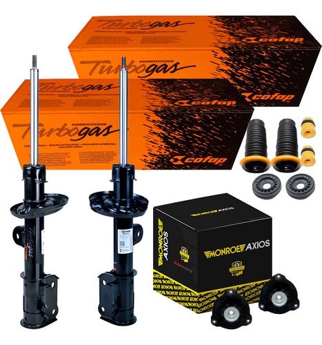 Par Kit Amortecedor Dianteiro Fiat Toro 1.3 Turbo 22/. Cofap