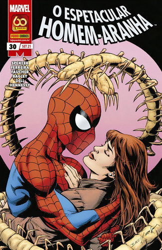 O Espetacular Homem-Aranha Vol. 30, de Spencer, Nick. Editorial Panini Brasil LTDA, capa mole em português, 2021