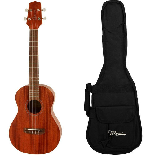 Ukulele Tenor Takamine Egut1 Elétrico Mahogany Com Capa Bag