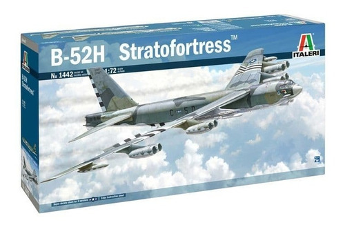 Italeri Avión B52h Stratofortress 1/72 Armar Pintar 1442