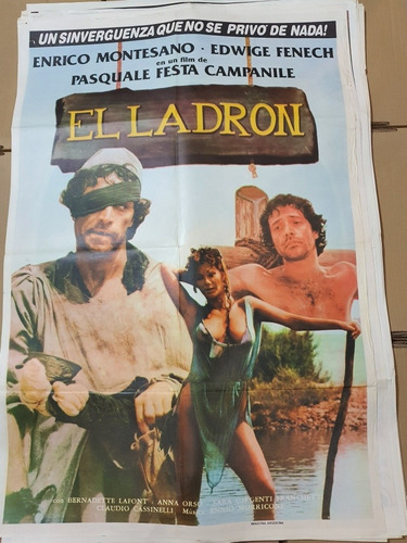 Afiche Cine Original-nuevo-el Ladron- 1011