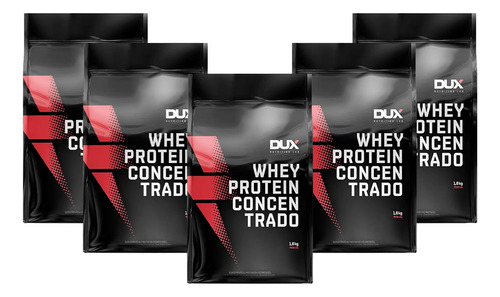 Atacado: Whey Dux Concentrado / Proteína Em Pó / 5 Unidades