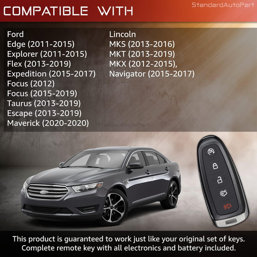 Foco De Entrada Inteligente Sin Llave Compatible Con Ford Ed