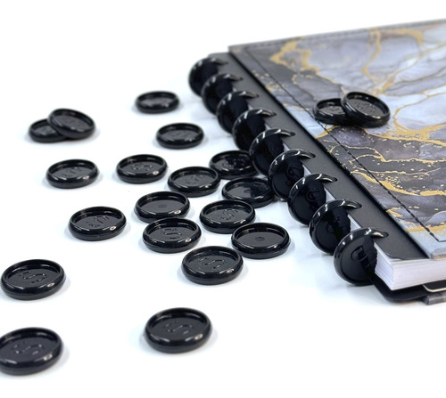 Caixa De Discos Iscool Disc 32 Mm 12 Unidades Preto