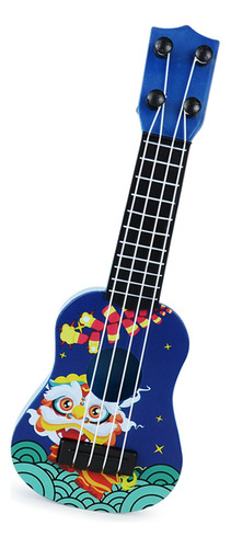 Ukelele Infantil Modelo Cartoon Lion De 4 Cuerdas Para Princ