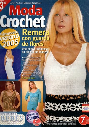 Revistas Moda Crochet Bienvenidas Pack X2 Año2005 N°7y8 Prim