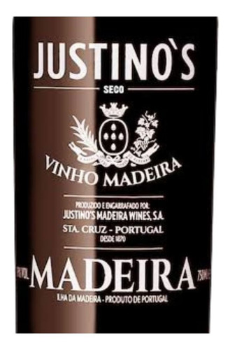 Kit 06 Vinho Do Porto Justino's Madeira 3 Anos Doce 750 Ml