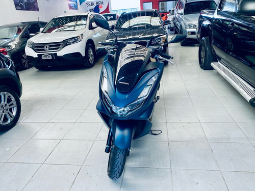 Honda Pcx 160cc Dlx Abs Azul Linda 2024 Unico Dono Impecavel