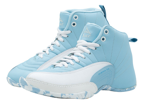 Tenis Para Mujer Pirma® Basket Basquetbol Color Azul Cielo