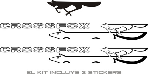 Calcomanías Crossfox Volskwagen