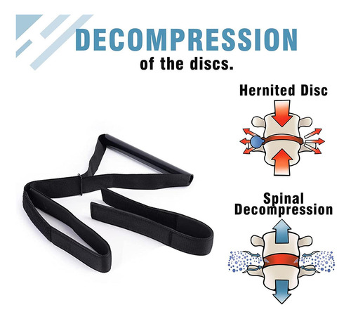 Dispositivo De Tração Cervical Para Pescoço, Preto