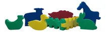 Comprar Animales De La Granja Goma Eva Figuras Para Baño O Sellos Color Multicolor