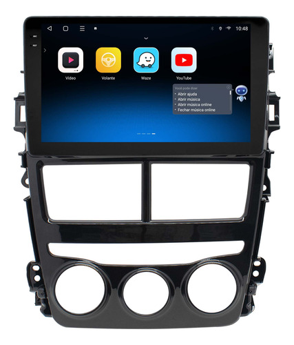 Multimidia Toyota Yaris 9p Android 14 2gb Octacore Voz 4g