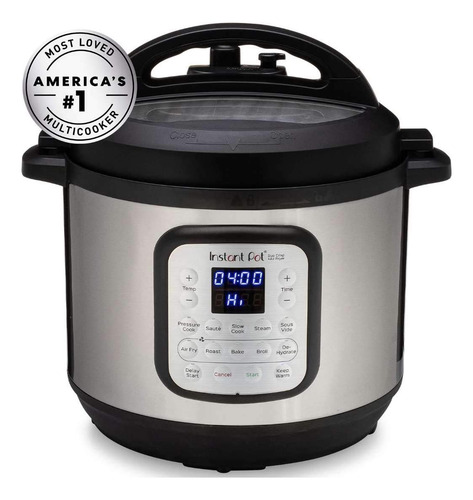 Olla A Presión Instantánea Dúo Crisp 30 Litros 11 En 1