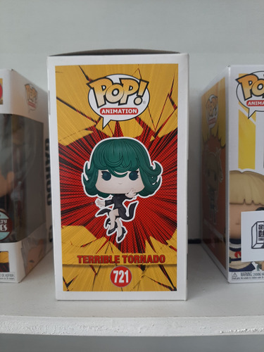 Funko Pop! Animation One Punch Man Tornado 721 Detalles (Usado)