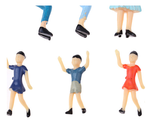 1:25 Building Layout Model People Ho Pintada Pasajeros