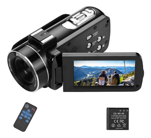 Cámara De Video 4k Digital Profesional De Mano