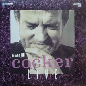 Laser Disc Joe Cocker Live