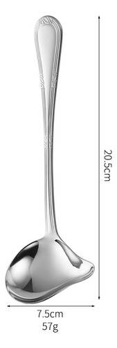 2pzs Cucharas De Cocina Cucharas De Acero Inoxidable Cuchara