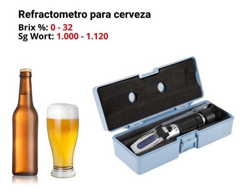 Refractometro Para Cerveza - Elcervecero