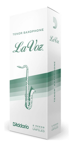 La Voz Cañas Sax Tenor (caja Con 5)