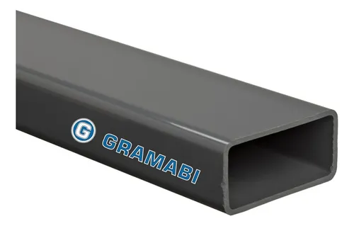 Caño Estructural Rectangular 80 X 40 X 2 Mm Gramabi 80x40 Cu